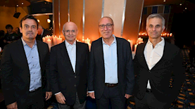 שלומי טחן, אלי לנקרי, מיכאל פרידמן וגיא אדירן, צילום: יוד צילומים אילת